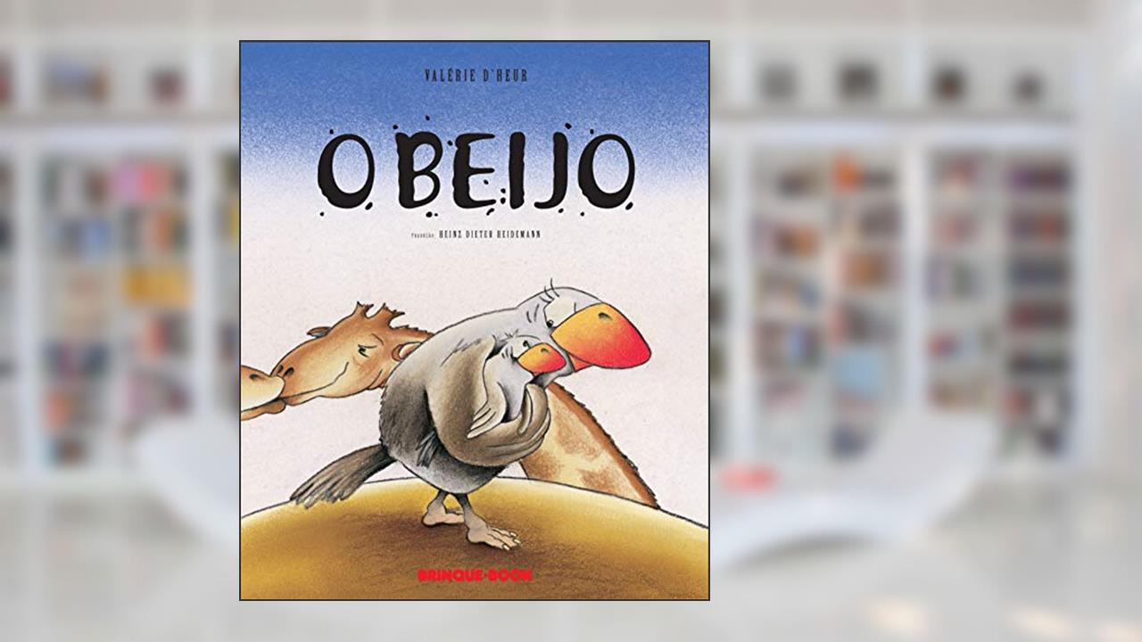 Capa de O beijo, do autor Valérie d'Heur