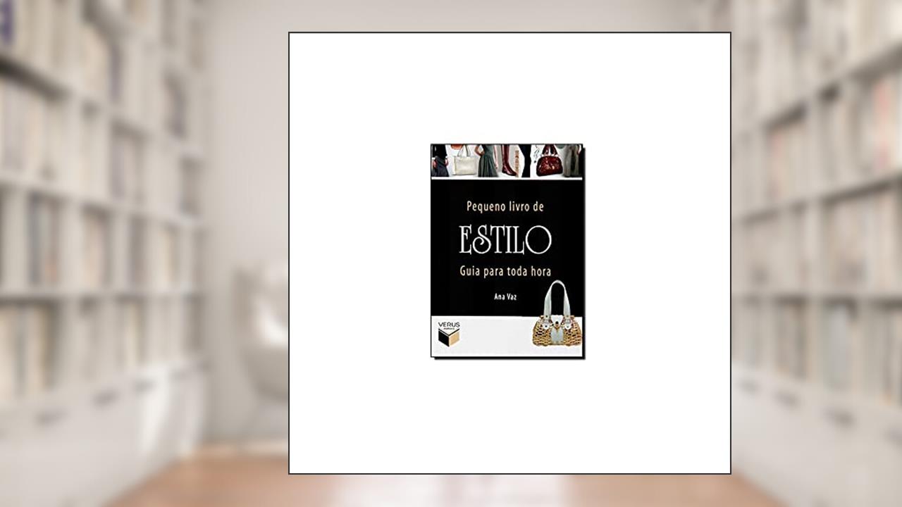 Capa de Pequeno livro de estilo; Guia para toda hora, do autor Ana Vaz