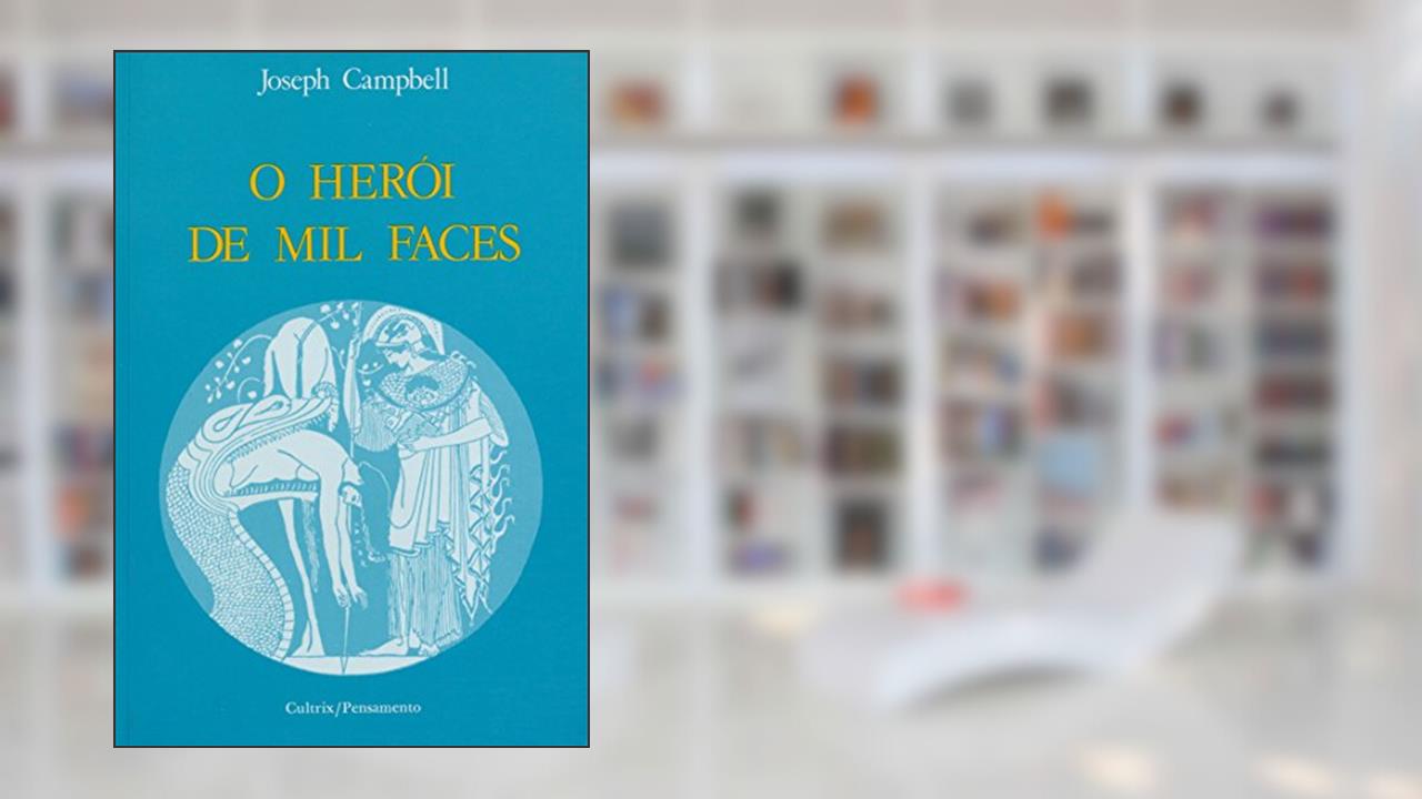 Capa de O Herói de mil Faces, do autor Joseph Campbell