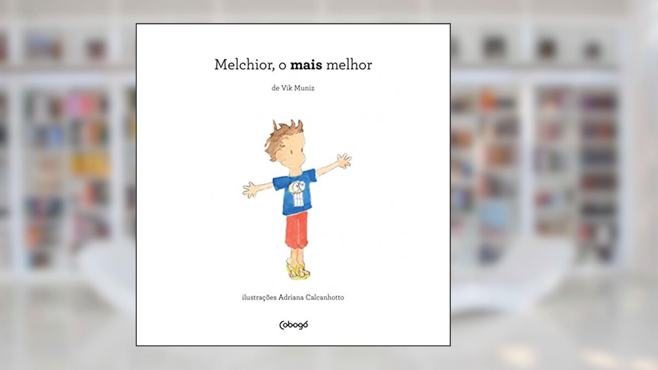 Capa de Melchior, o mais melhor, do autor Vik Muniz