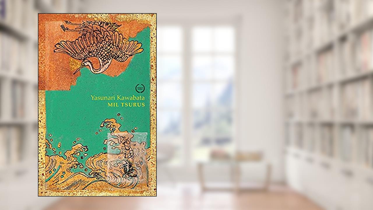 Capa de Mil tsurus, do autor Yasunari Kawabata