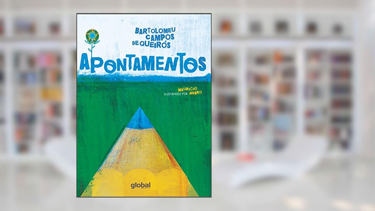 Capa de Apontamentos, do autor Bartolomeu Campos de Queirós