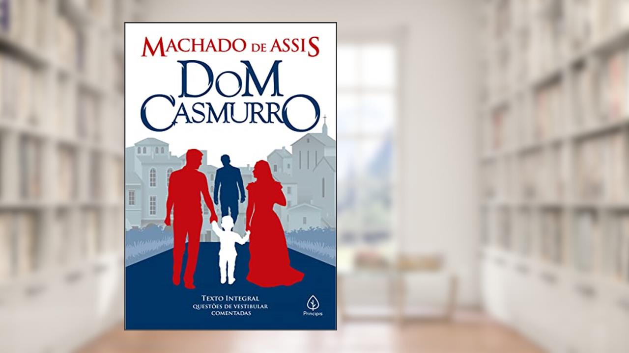 Capa de Dom Casmurro, de Machado de Assis