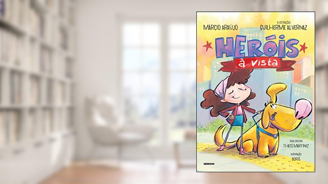 Capa de Heróis à vista, do autor Thays Martinez