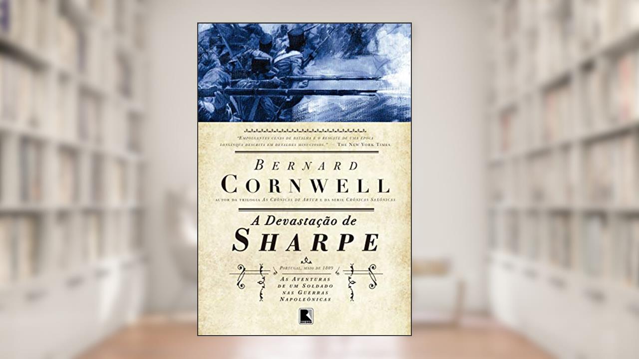 Capa de A devastação de Sharpe (Vol.7), do autor Bernard Cornwell