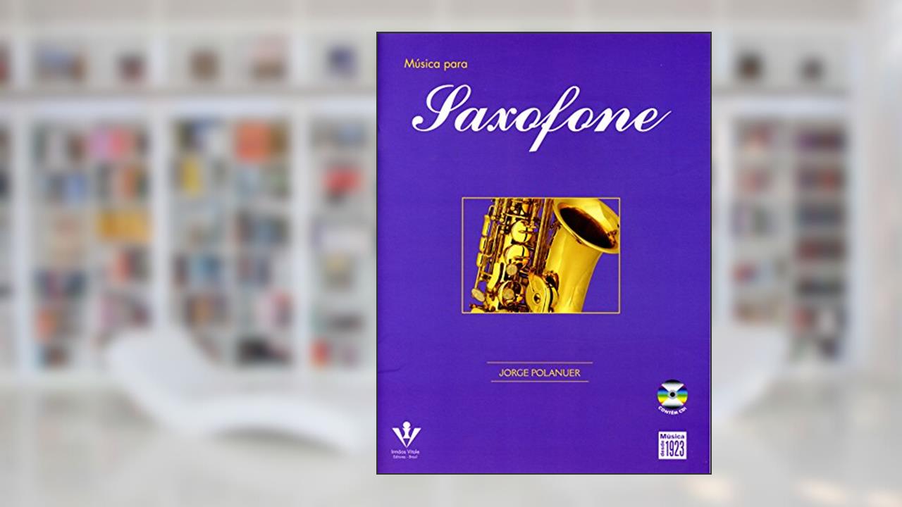 Capa de Música para Saxofone, do autor Jorge Polanuer