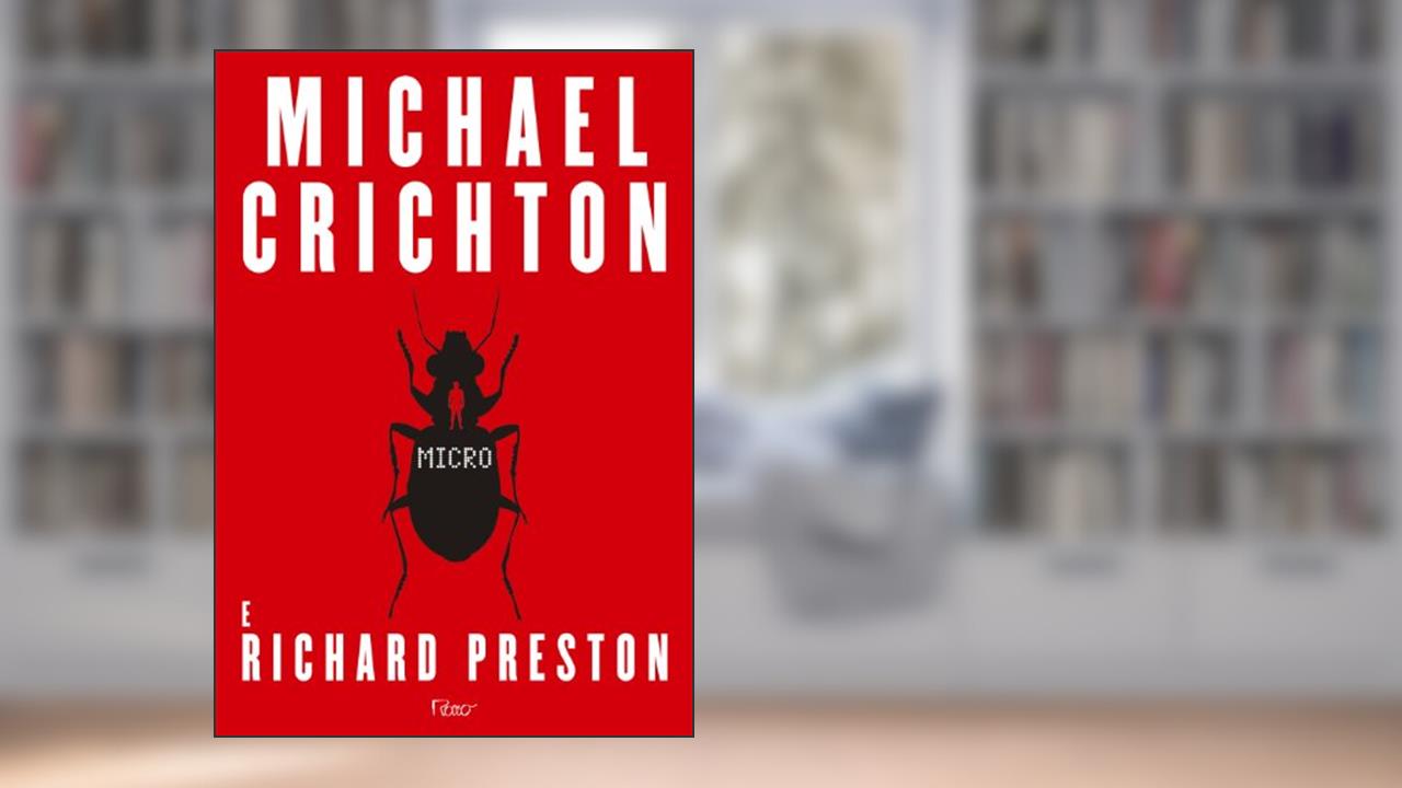 Capa de Micro, do autor Michael Crichton