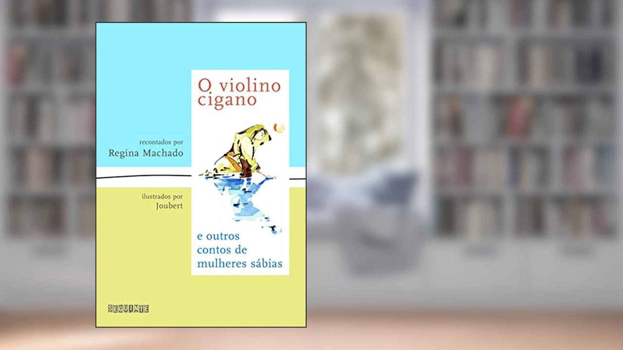 Capa de O violino cigano, do autor Regina Machado