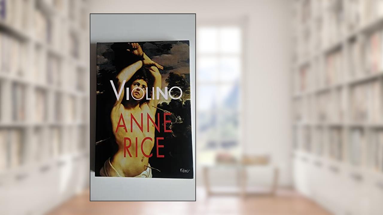 Capa de Violino, do autor Anne Rice