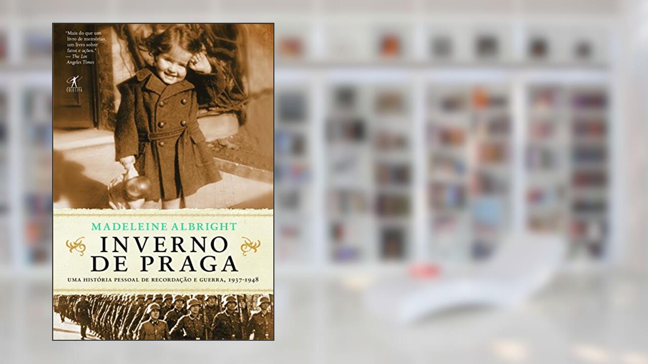 Capa de Inverno de praga, do autor Madeleine Albright