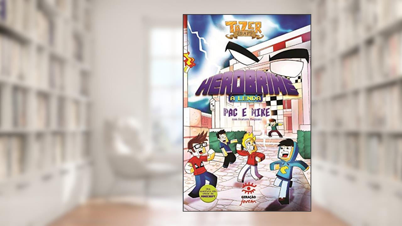 Capa de Herobrine: A lenda: 1, do autor Pac; Mike; Gustavo Magnani