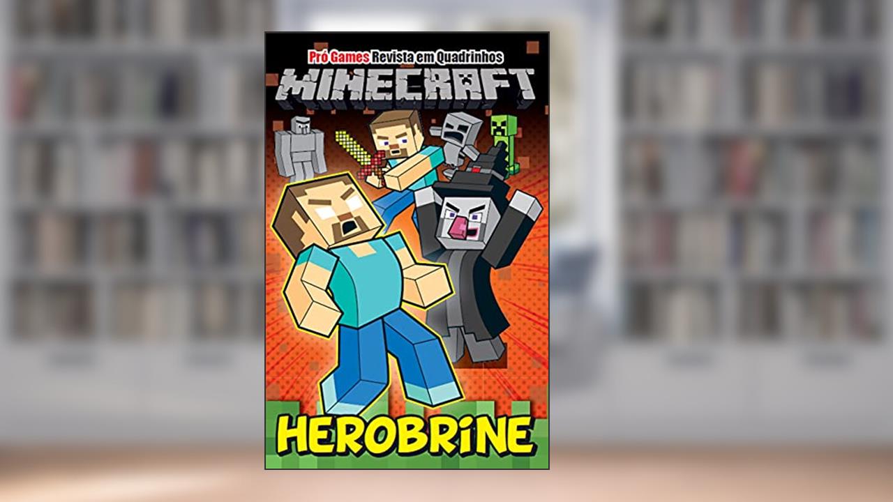 Capa de Pró-Games Revista em Quadrinhos Edição 04 - Herobrine: Herobrine, do autor On Line Editora