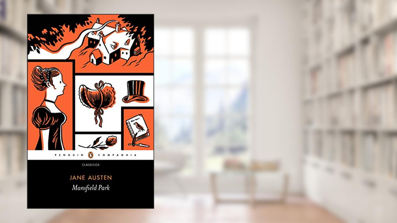 Capa de Mansfield Park, do autor Jane Austen