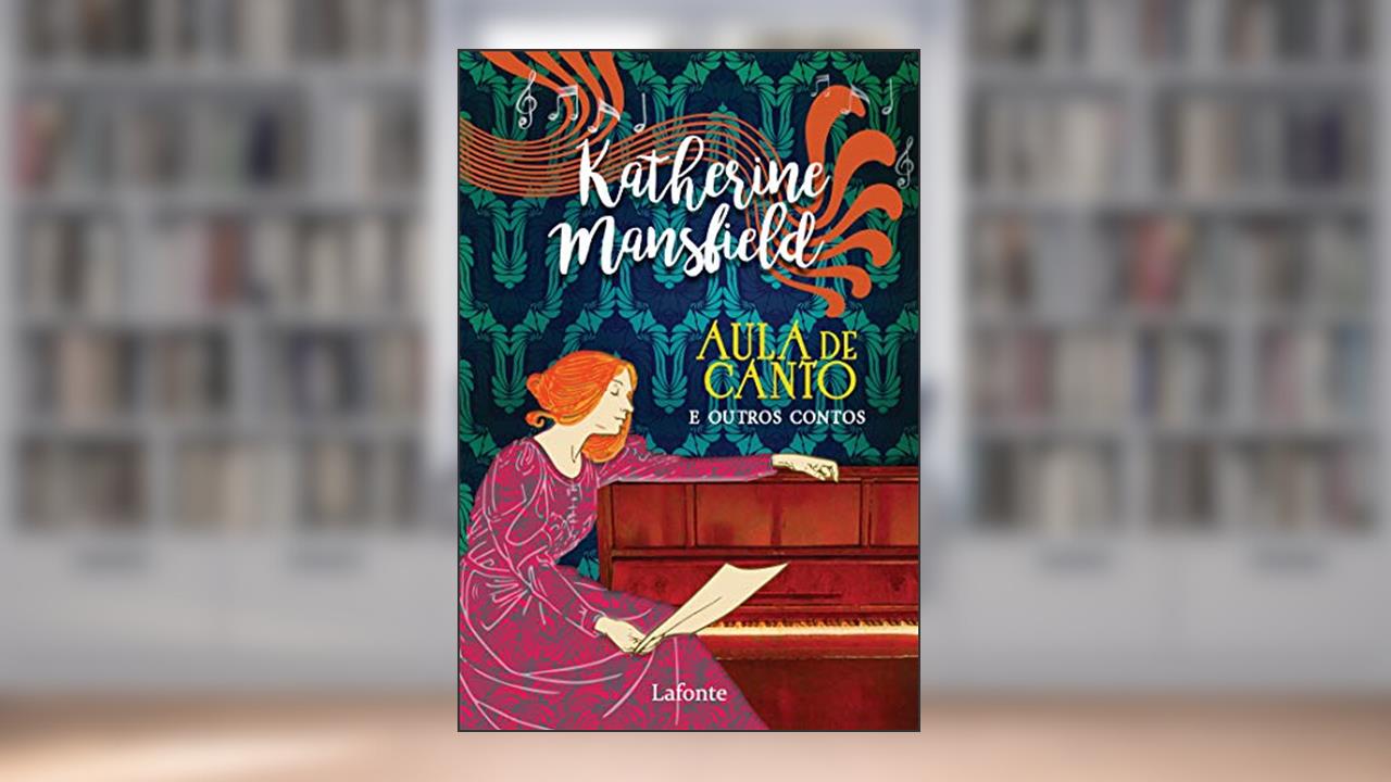 Capa de Aula de Canto e Outros Contos - Pocket, do autor Katherine Mansfield