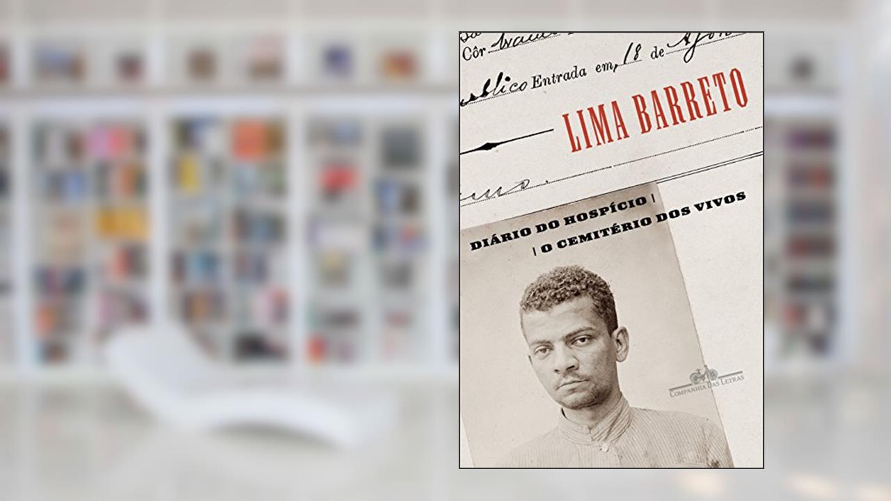 Capa de Diário do hospício & O cemitério dos vivos, do autor Lima Barreto