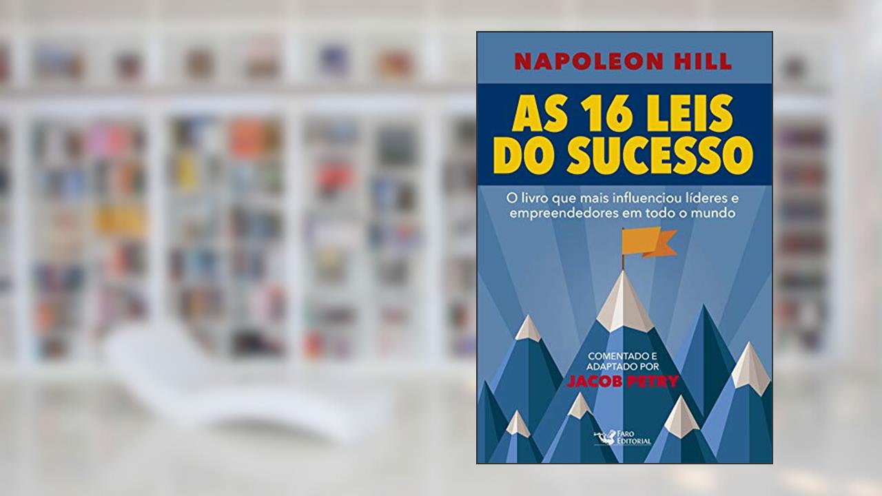 Capa de As 16 leis do sucesso, de Jacob Petry