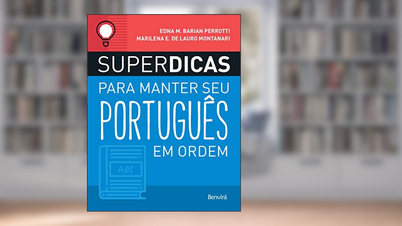 Capa de Superdicas para manter seu português em ordem, do autor Marilena E. de Lauro Montanari