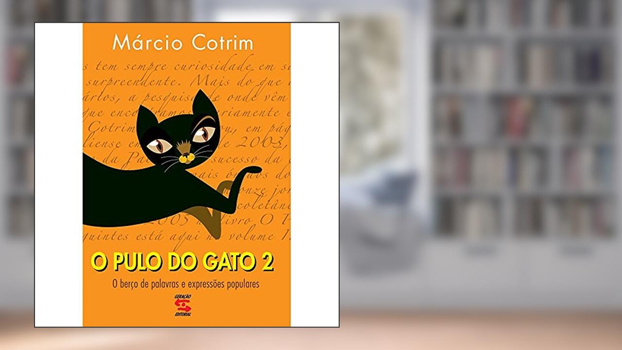 Capa de O Pulo do Gato, do autor Márcio Cotrim