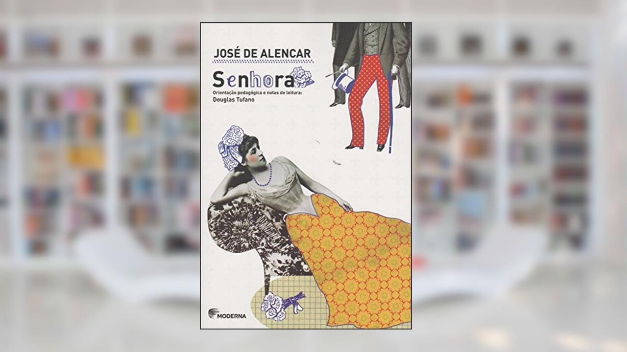Capa de Senhora, do autor José de Alencar