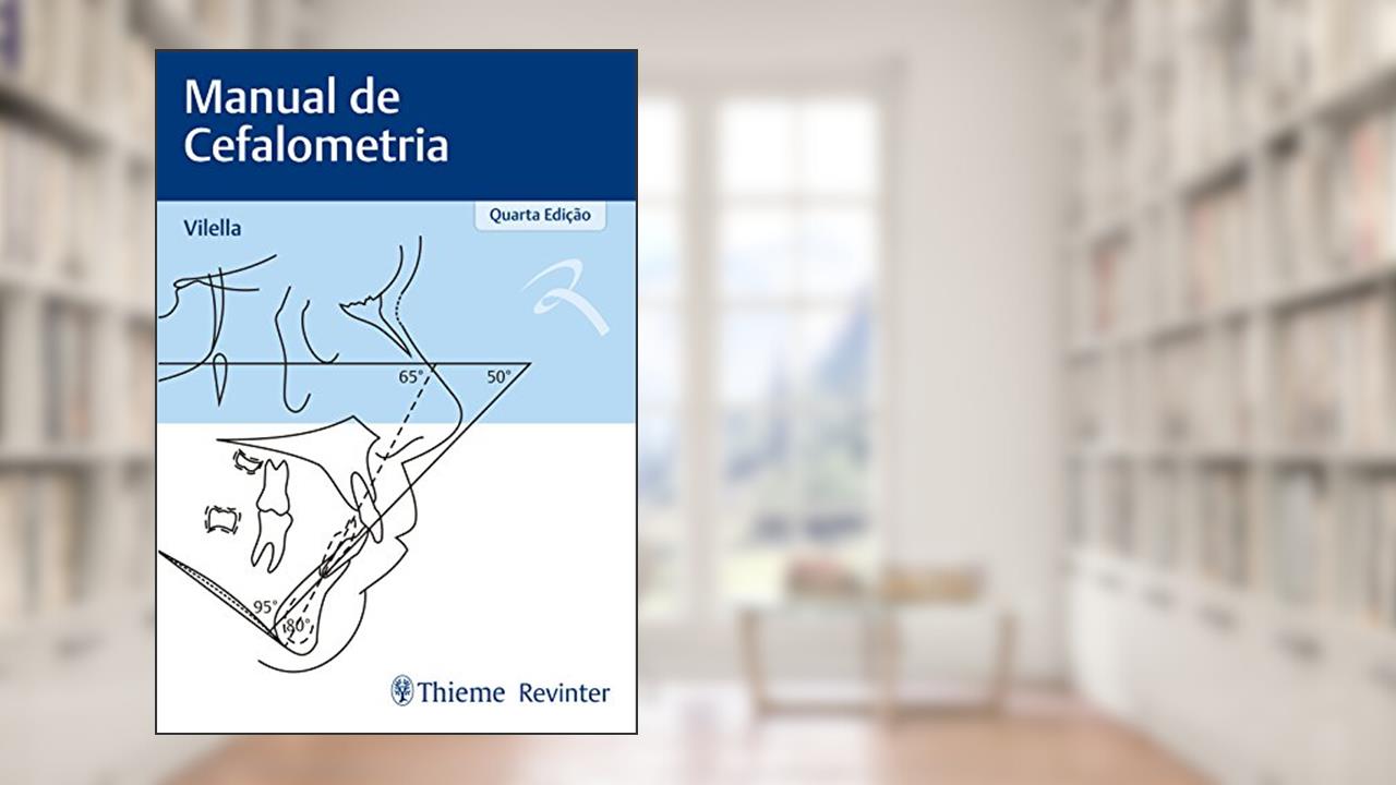Capa de Manual de Cefalometria, do autor Oswaldo Vilella
