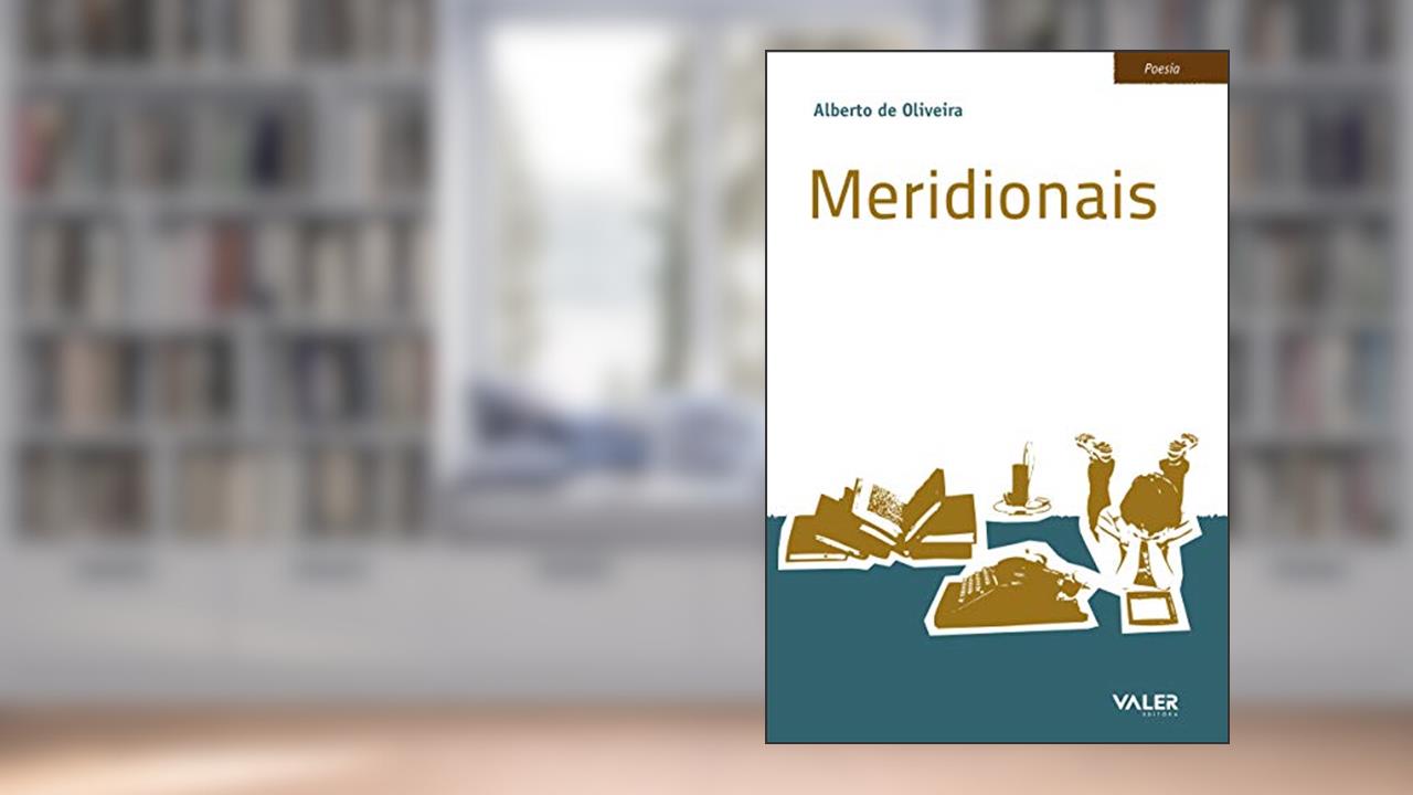 Capa de Meridionais, do autor Alberto de Oliveira