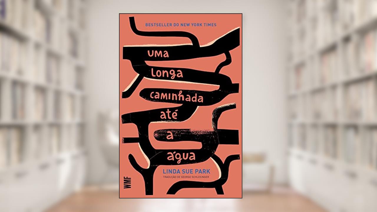 Capa de Uma longa caminhada até a água, do autor Linda Sue Park
