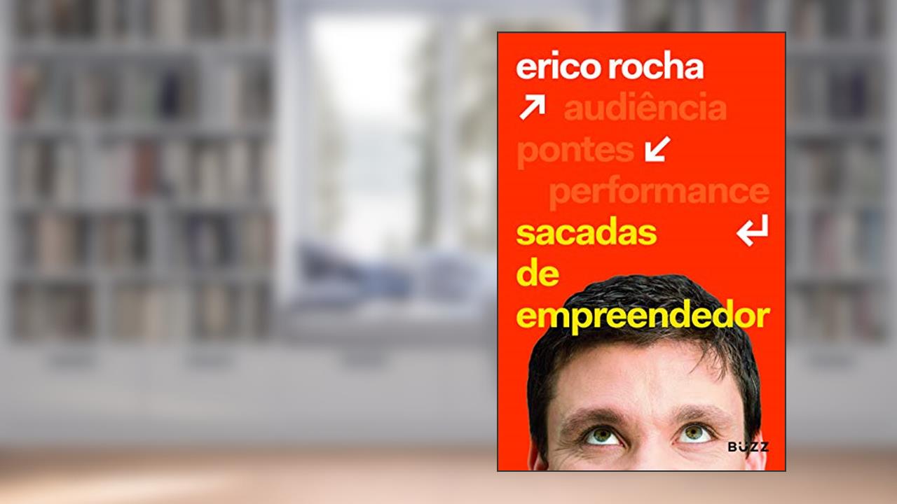 Capa de Sacadas de empreendedor, do autor Erico Rocha