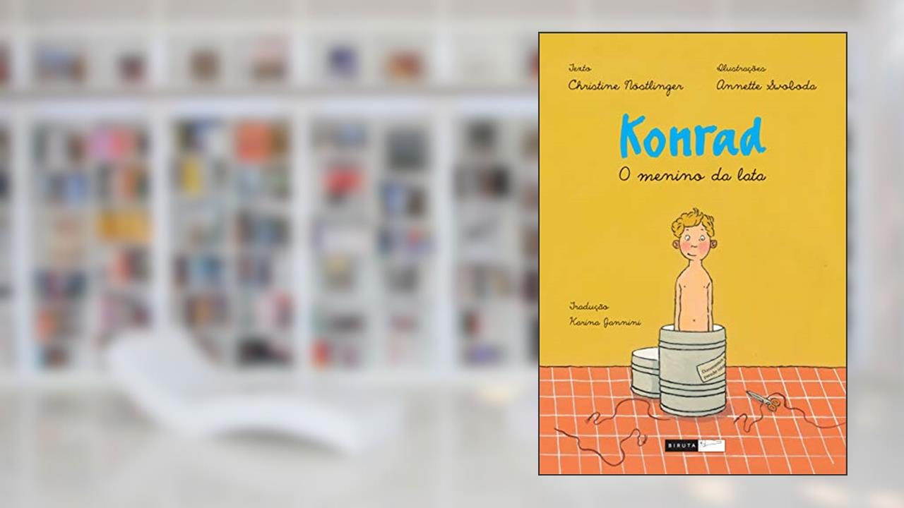 Capa de Konrad - O menino da lata, do autor Christine Nöstlinger