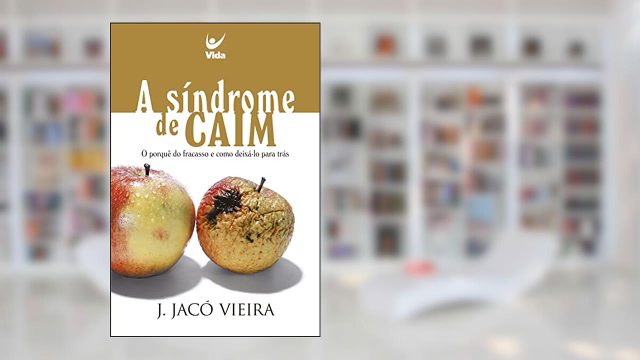 Capa de A Síndrome de Caim, do autor J. Jacó Vieira