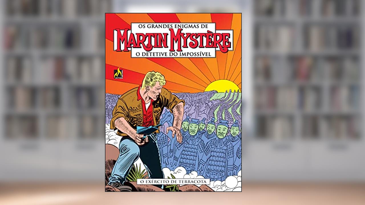 Capa de Martin Mystère - volume 02: O exército de terracota, do autor Alfredo Castelli