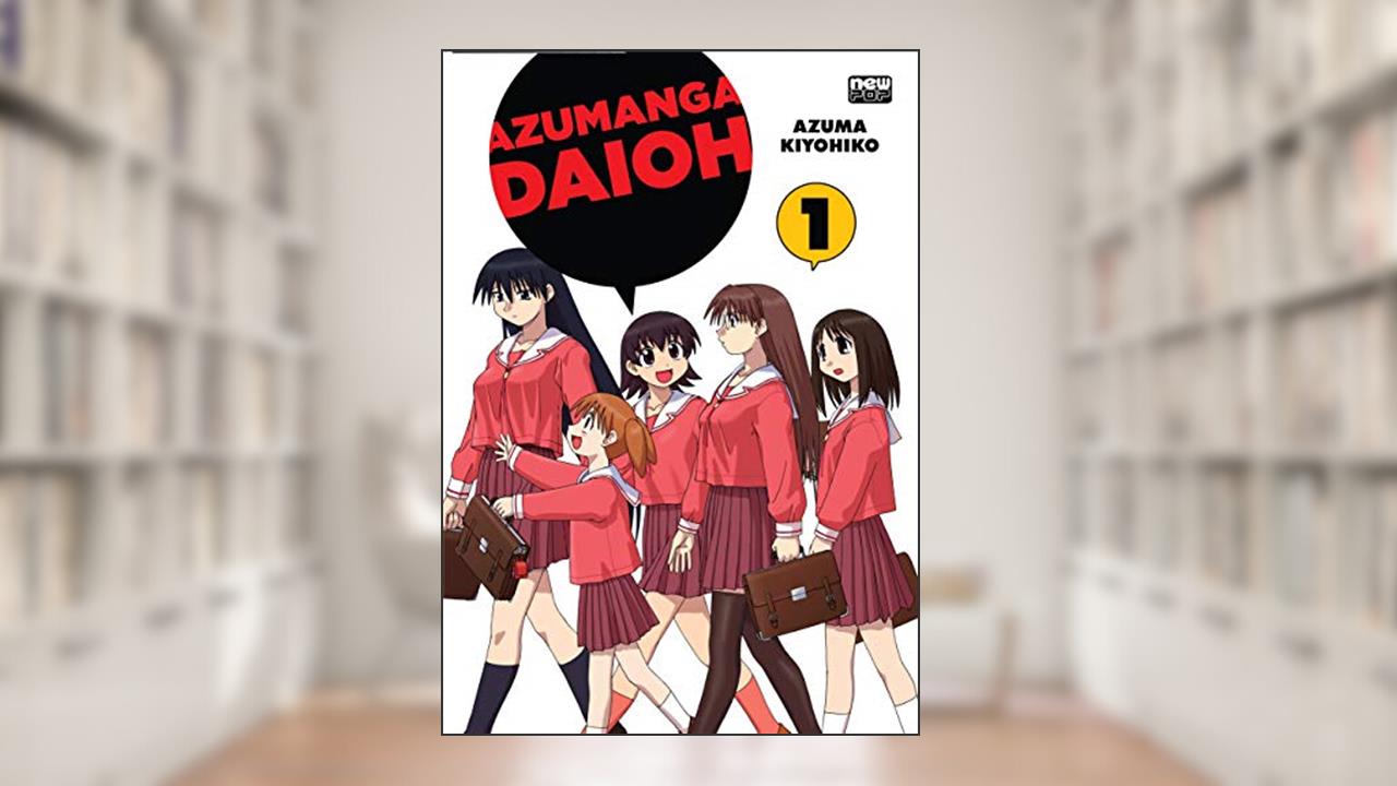 Capa de Azumanga Daioh - Volume 01, do autor Azuma Kiyohiko