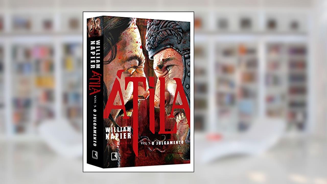Capa de Átila: O julgamento (Vol. 3), do autor William Nappier