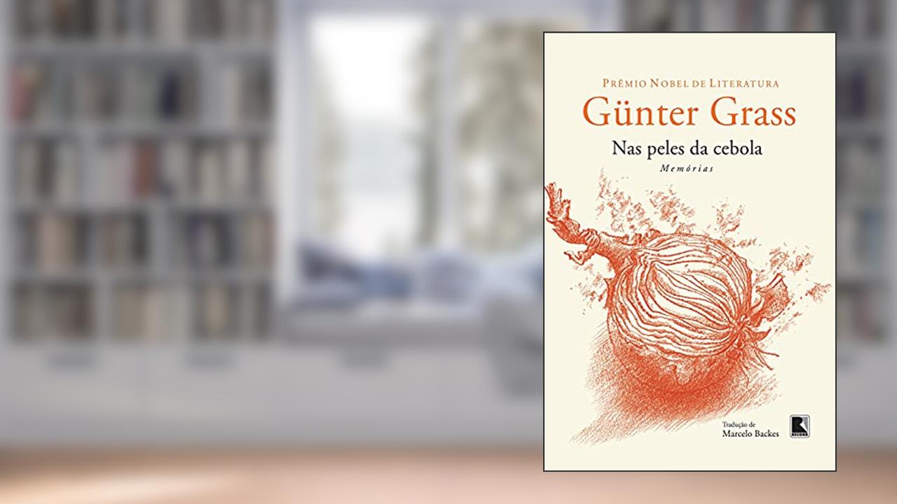 Capa de Nas peles da cebola, do autor Gunter Grass