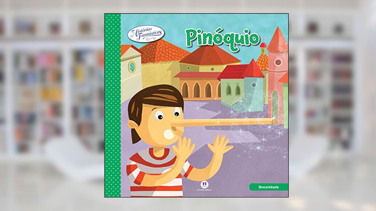 Capa de Pinóquio, do autor Cirana Cultural