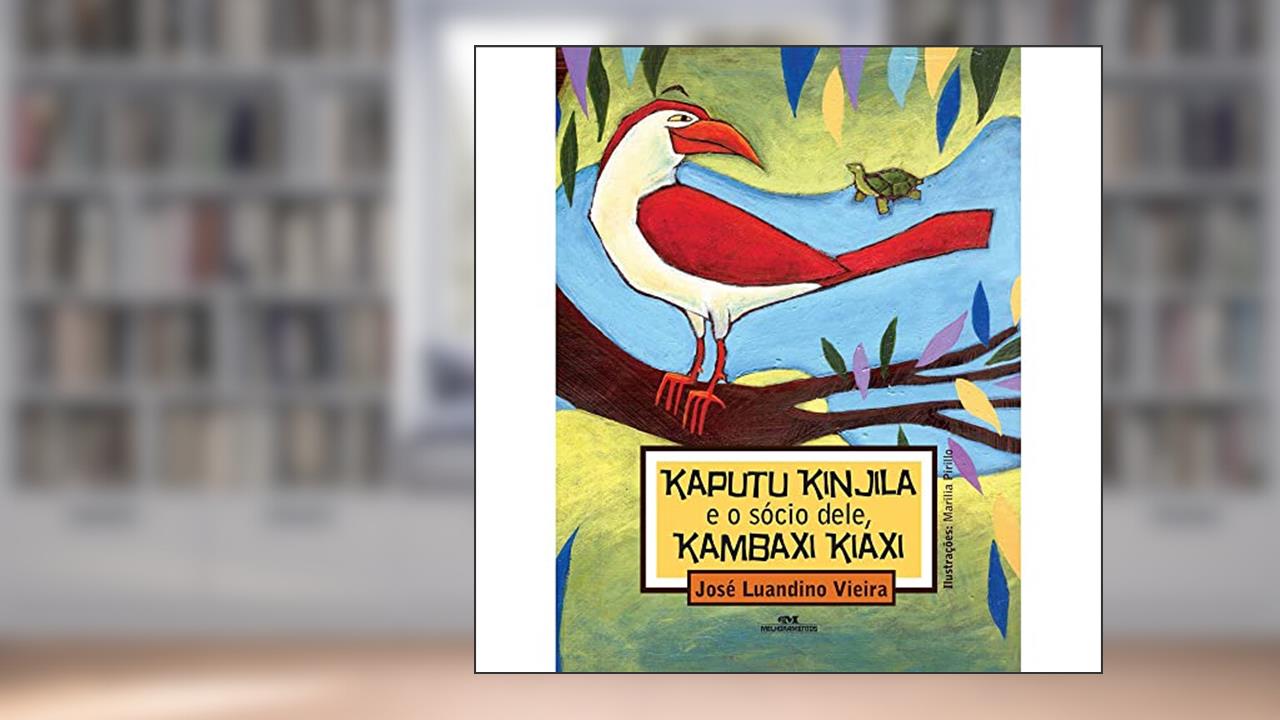 Capa de Kaputu e o Sócio Dele, Kambaxi Kiaxi, do autor José Luandino Vieira
