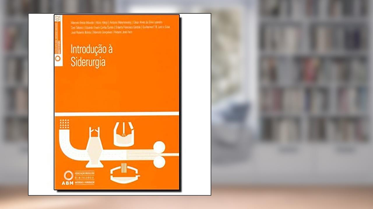 Capa de Introducao Ë Siderurgia, do autor Marcelo Breda Mourao