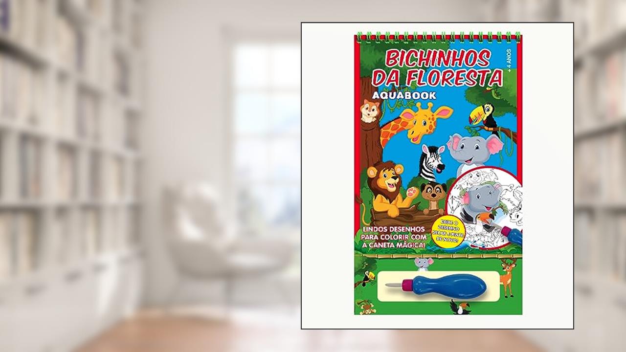 Capa de Bichinhos da Floresta Aquabook, do autor On Line Editora