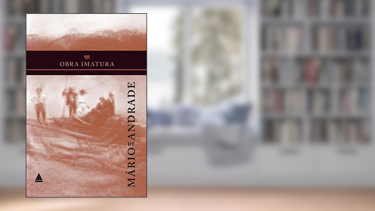 Capa de Obra imatura, do autor Mário De Andrade