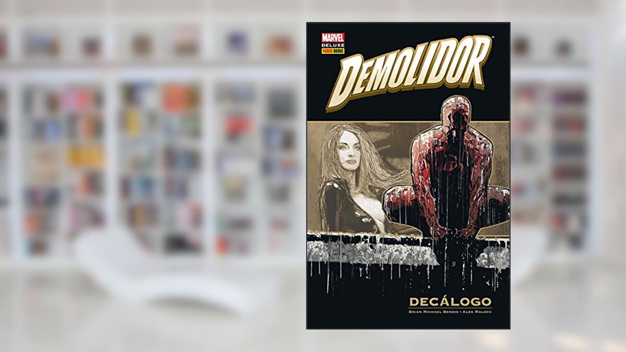 Capa de Demolidor: Decálogo: Marvel Deluxe, do autor Brian Michael Bendis