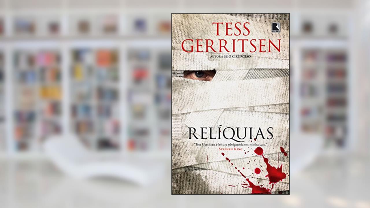 Capa de Relíquias, do autor Tess Gerritsen