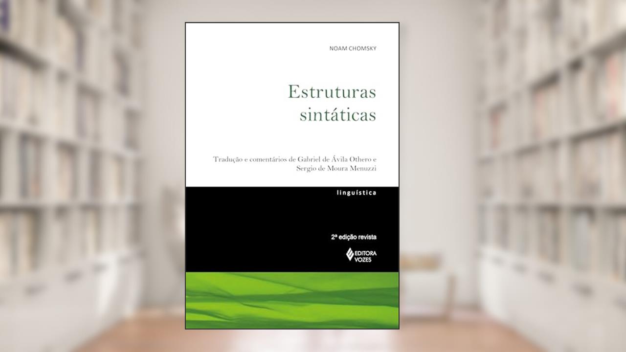 Capa de Estruturas sintáticas, do autor Noam Chomsky
