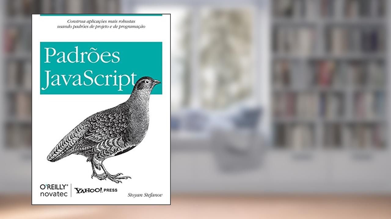 Capa de Padrões JavaScript, do autor Stoyan Stefanov