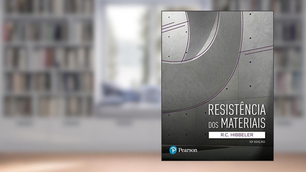 Capa de Resistência dos Materiais, do autor R. C. Hibbeler