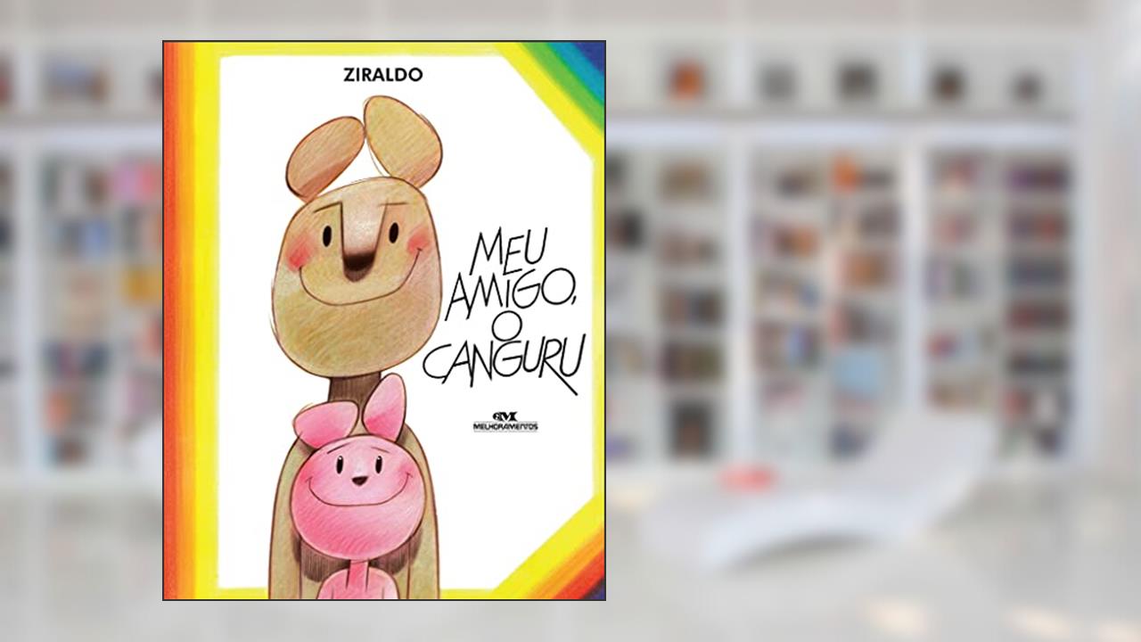 Capa de Meu Amigo, o Canguru, do autor Ziraldo