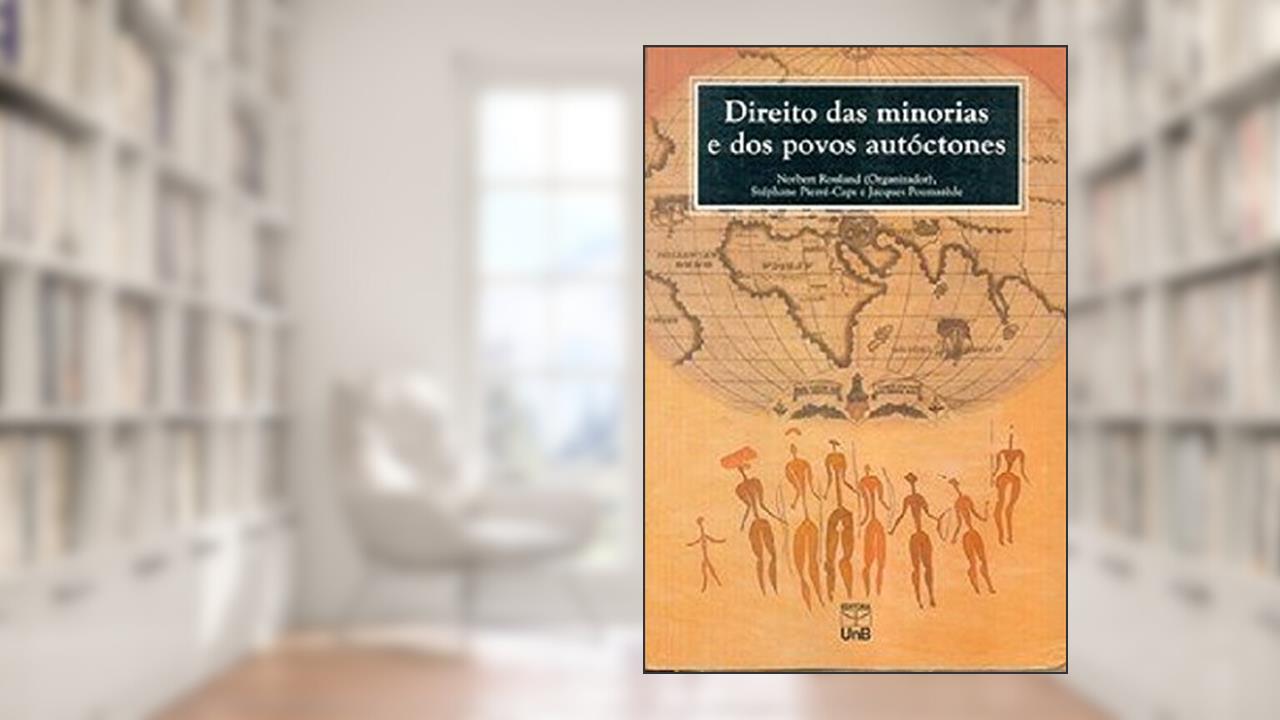 Capa de Direito das Minorias e dos Povos Autóctones, do autor Norbert Rouland