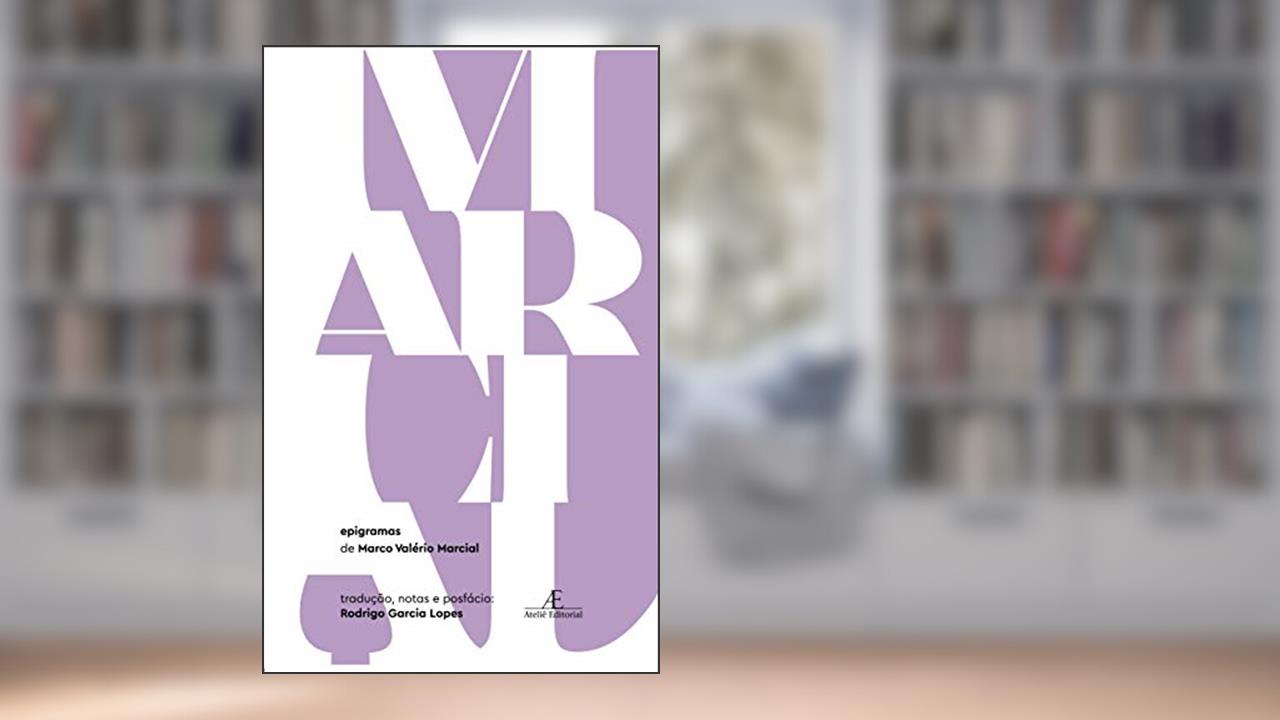 Capa de Epigramas, do autor Marco Valério Marcial