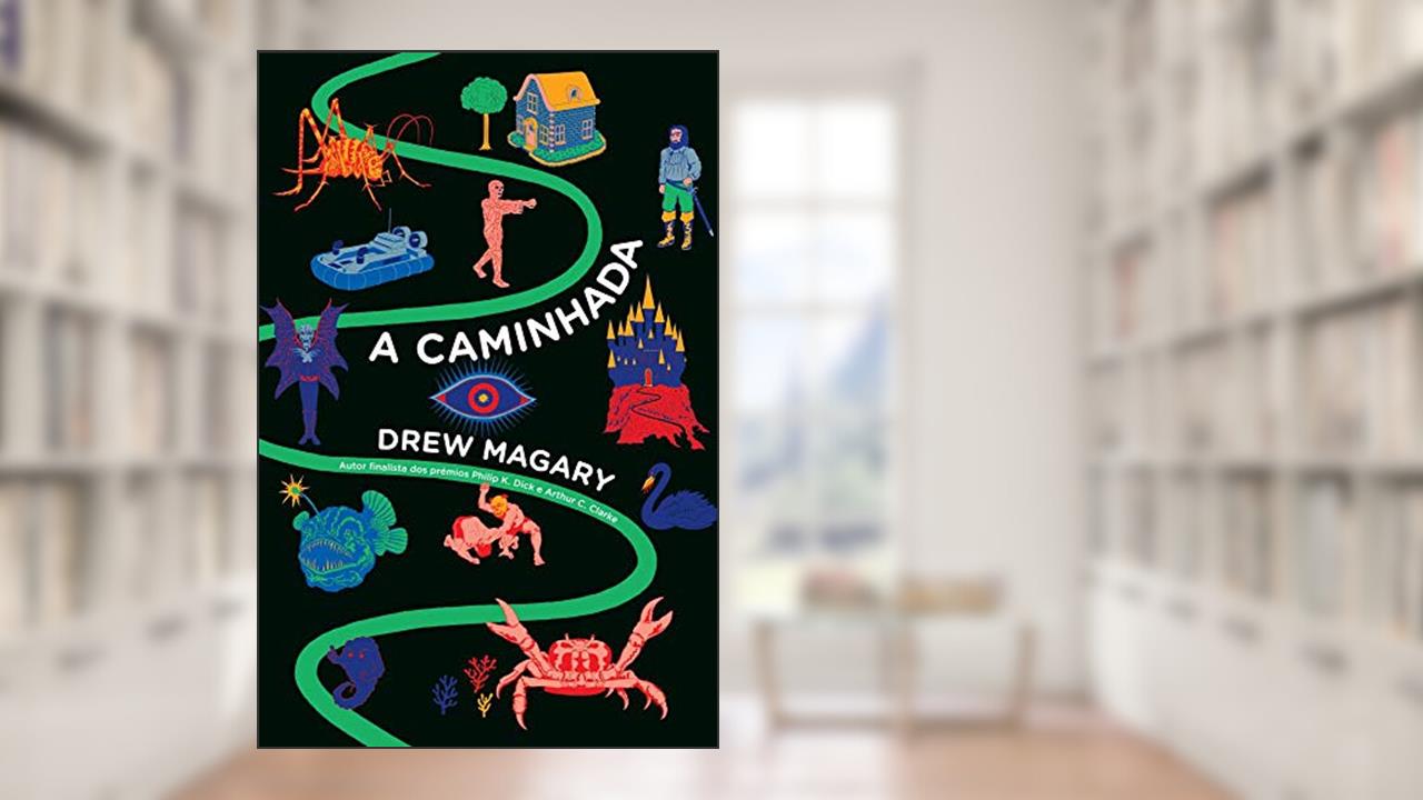 Capa de A Caminhada, do autor Drew Magary