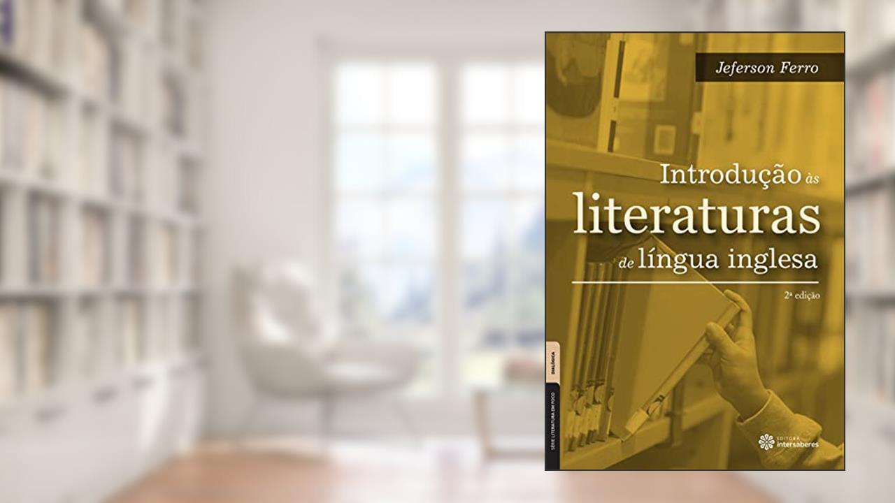 Capa de Introdução às literaturas de língua inglesa, do autor Jeferson Ferro