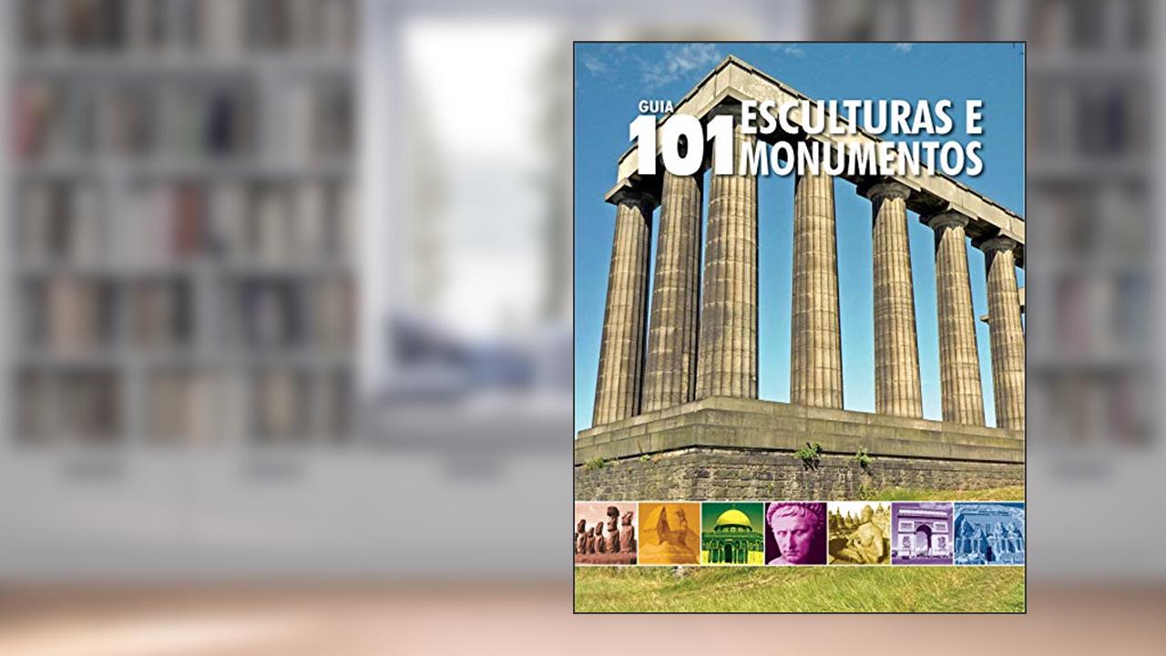 Capa de Guia 101 esculturas e monumentos, do autor On Line Editora