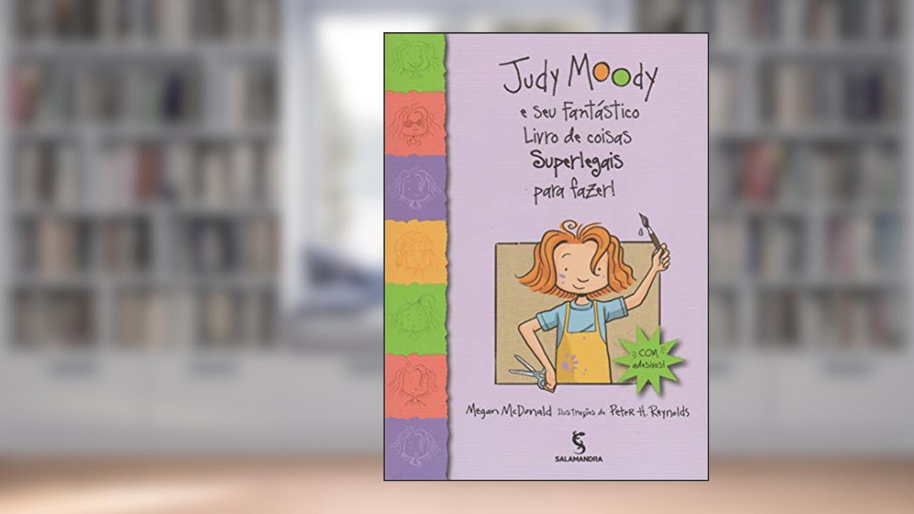 Capa de Judy Moody e seu fantástico livro de coisas superlegais para fazer!, do autor Megan McDonald